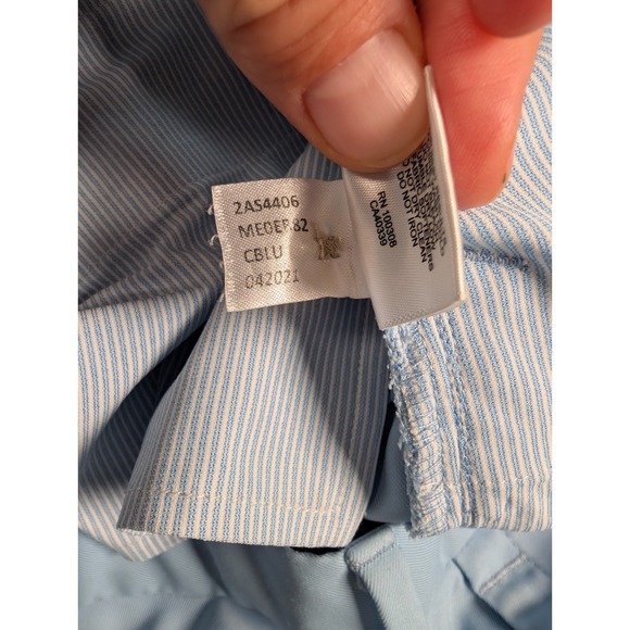 Peter Millar Salem Performance Shorts Mens 42 Light Blue Golf Casual - Picture 7 of 9